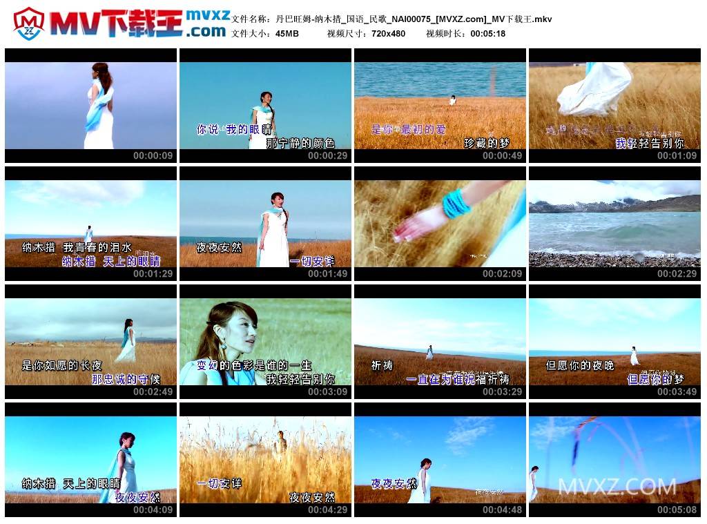 丹巴旺姆-纳木措_国语_民歌_NAI00075